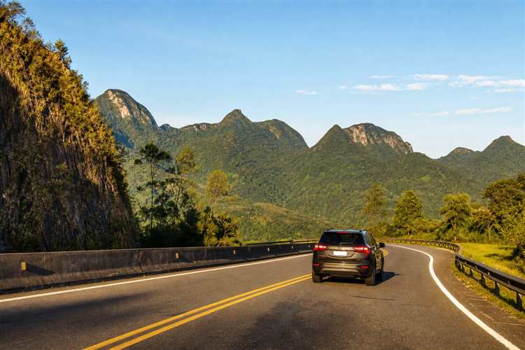 Estrada em Santa Catarina